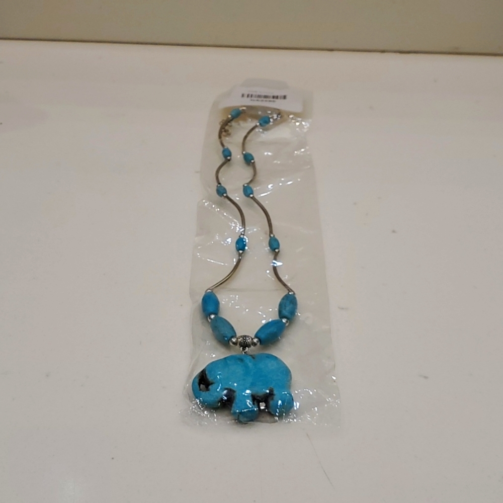 925 Faux Turquoise Necklace